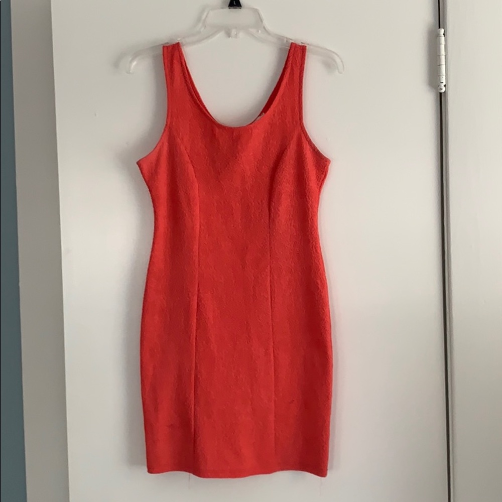 Charlotte Russe textured body con dress